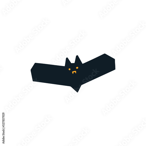 Halloween bat vector illustration Fototapet