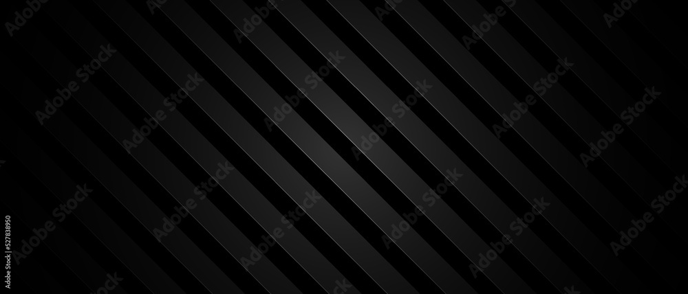 Obraz premium Black abstract background, texture with diagonal lines, vector illustration.