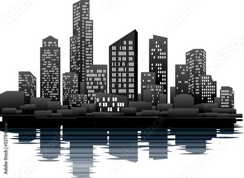 Night time city