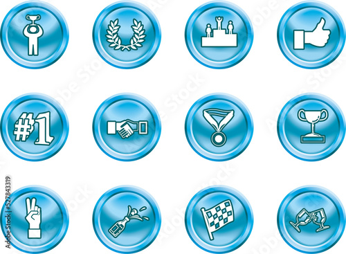 success and vctory icons