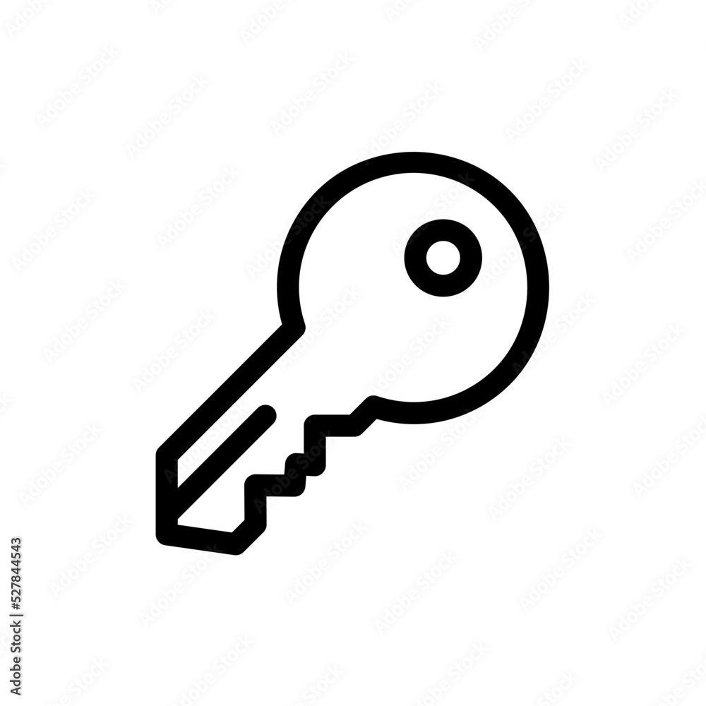 key line icon key line icon