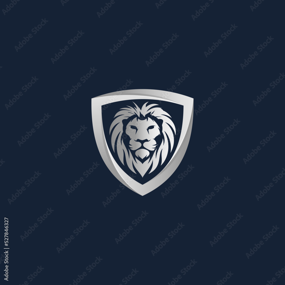 shield with lion shield with lion