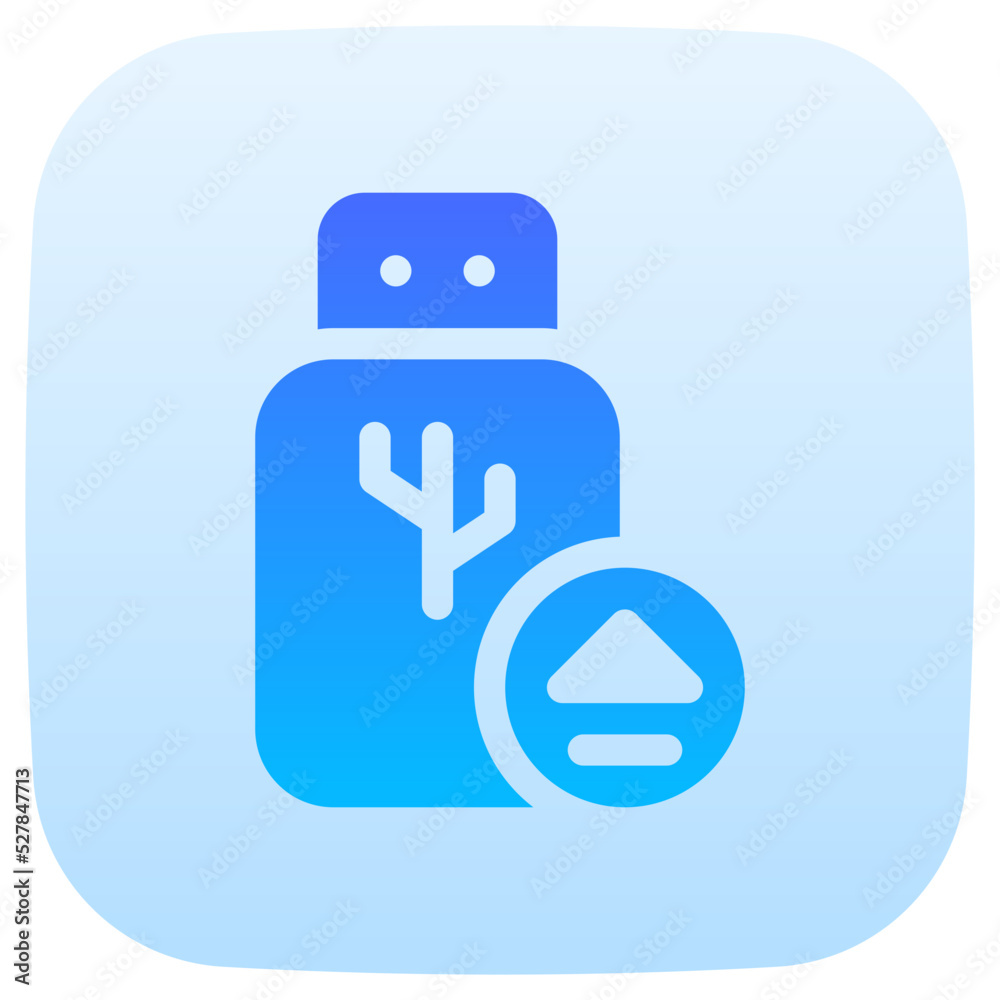 pendrive flat gradient icon pendrive flat gradient icon