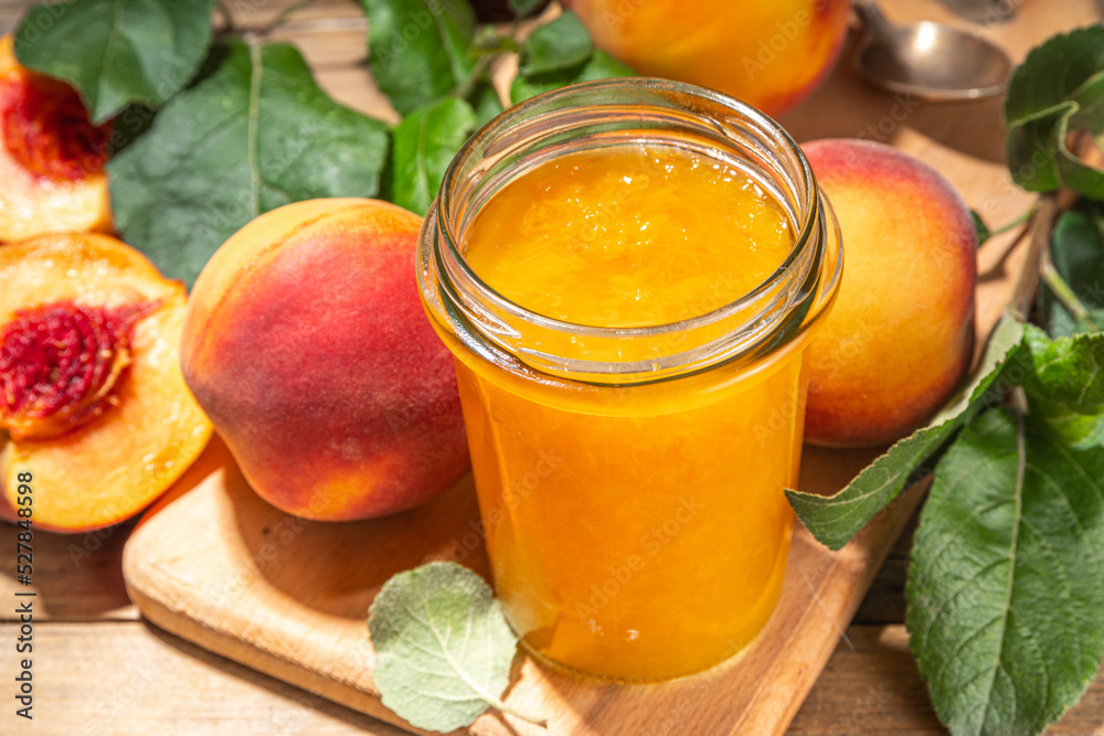Homemade peach jam Homemade peach jam