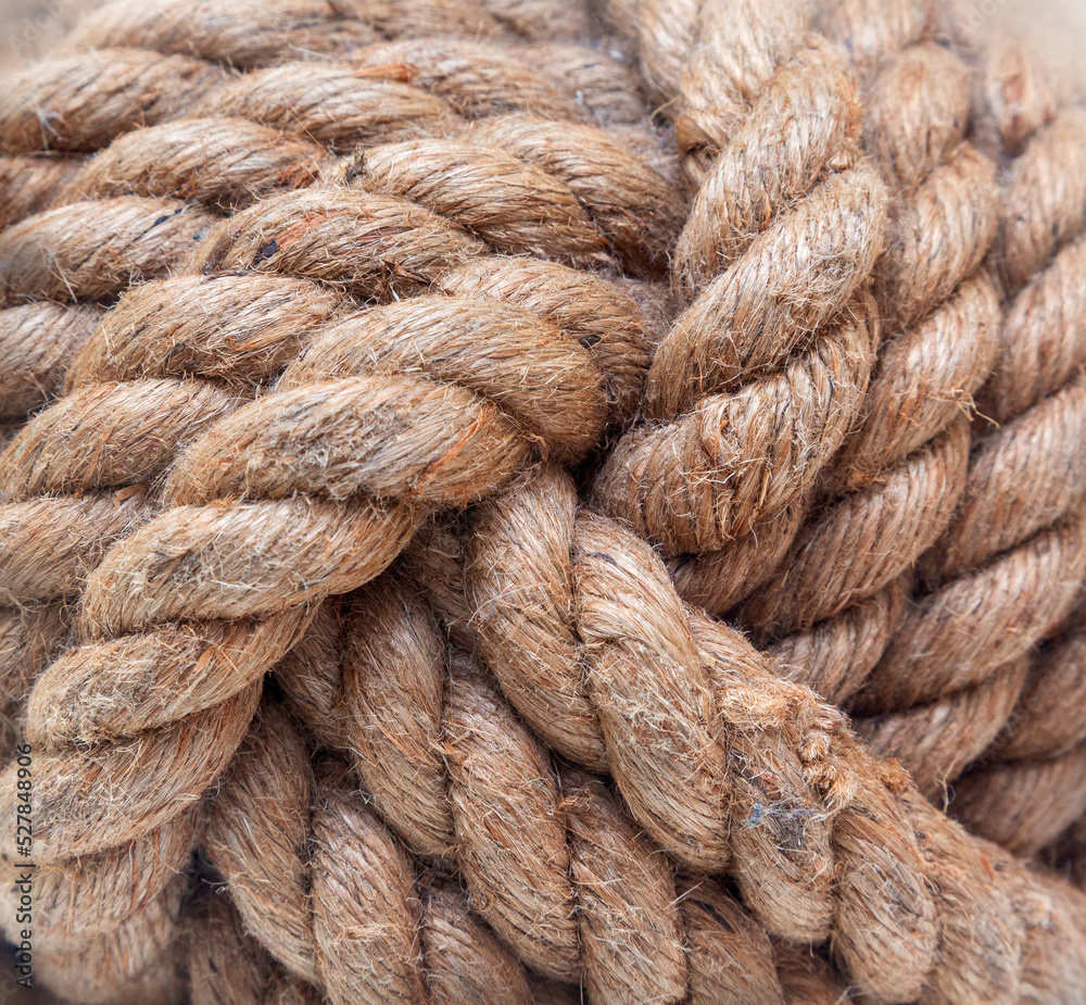 rope knot close-up