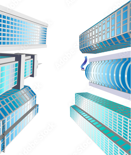 skyscrapers Illustration
