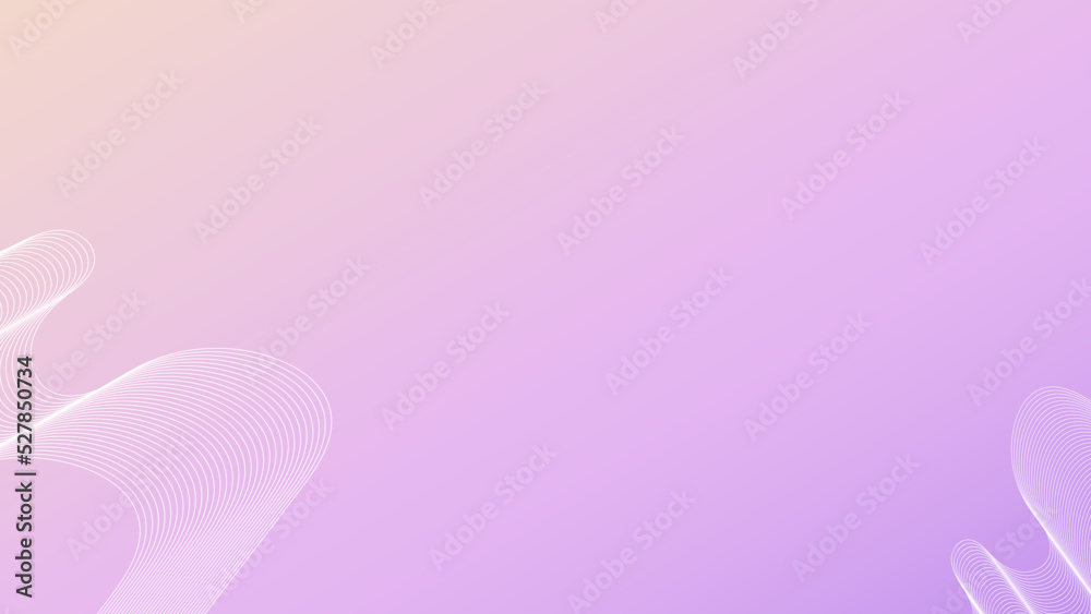 The background is purple with a gradient. Fine geometry, abstract lines.