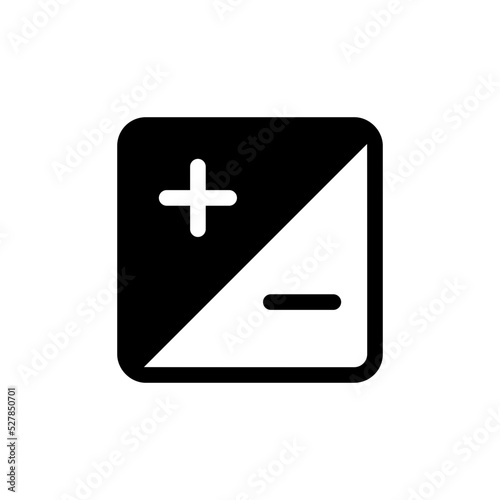 exposure glyph icon