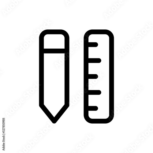 design tools line icon