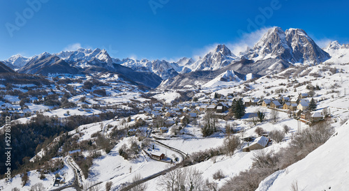 Nieve en Valle de Aspe