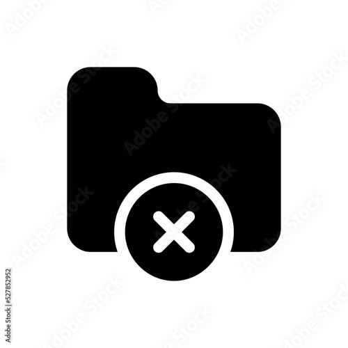 delete glyph icon