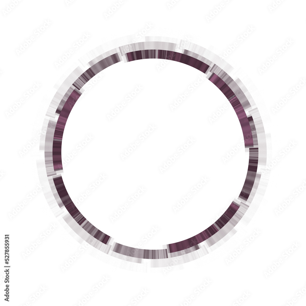 Dark purple frame abstract gradient circle