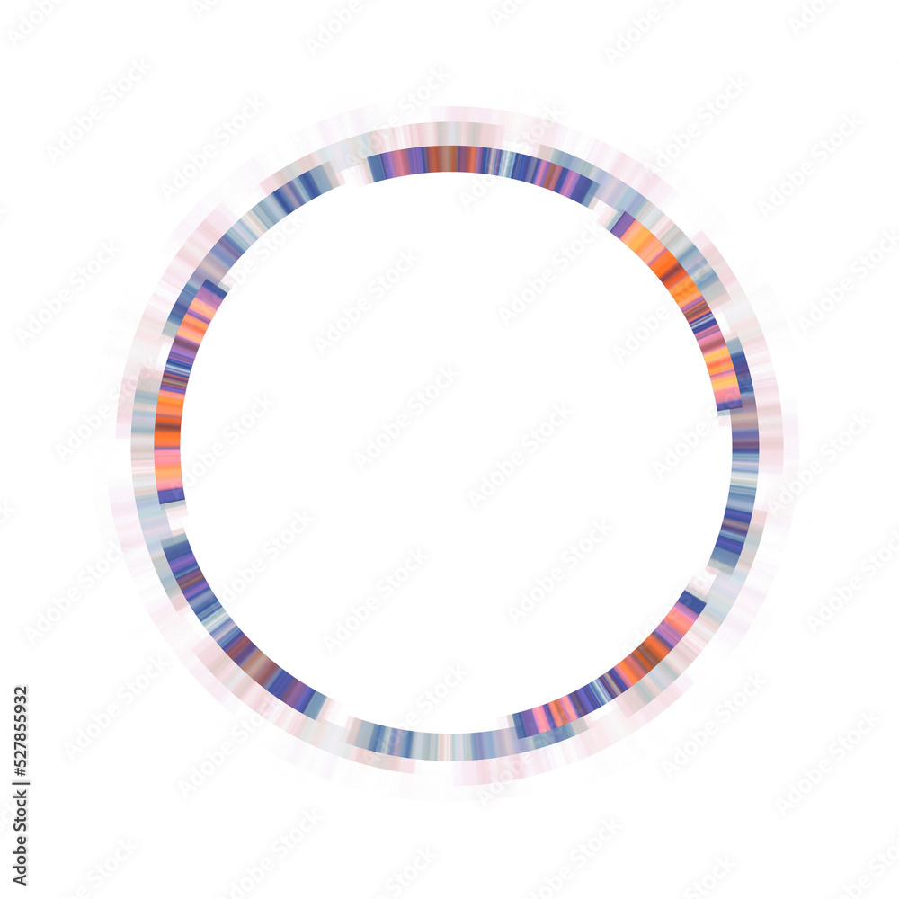 Abstract metallic blue gradient circle frame Abstract metallic blue gradient circle frame