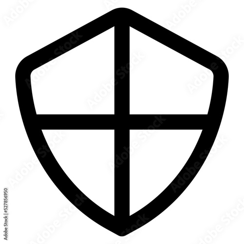 shield line icon