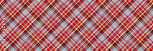 Check fabric texture. Plaid seamless pattern for web background, print on textile or paper.