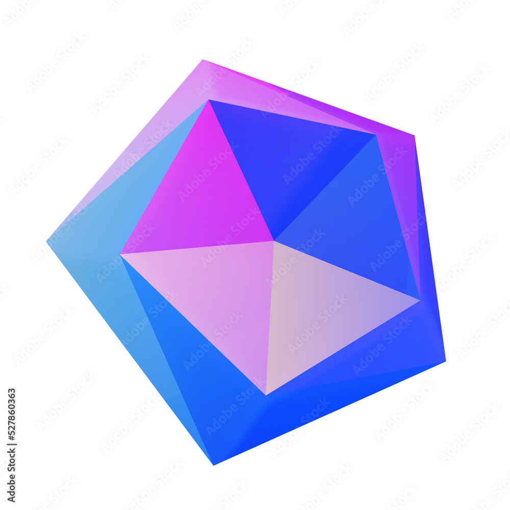 Trendy abstract star shape 3d hexagon. Png gradient element futuristic style Trendy abstract star shape 3d hexagon. Png gradient element futuristic style