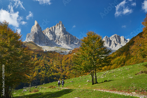 Vallèe de Aspe, French pyrenees. Lescun valley, Ansabere
 photo