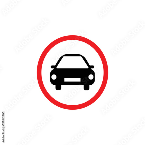 red car sign
