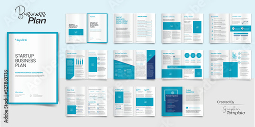 Business Plan Layout Design Startup Business Plan
