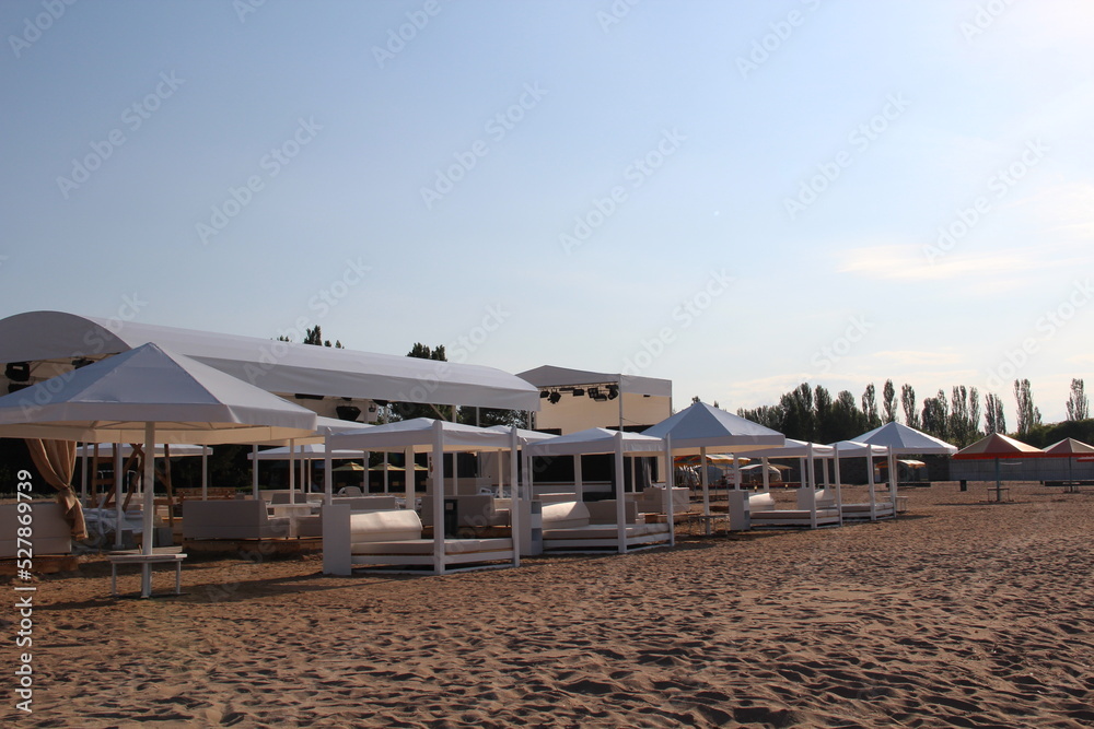 Obraz premium beach at sunset