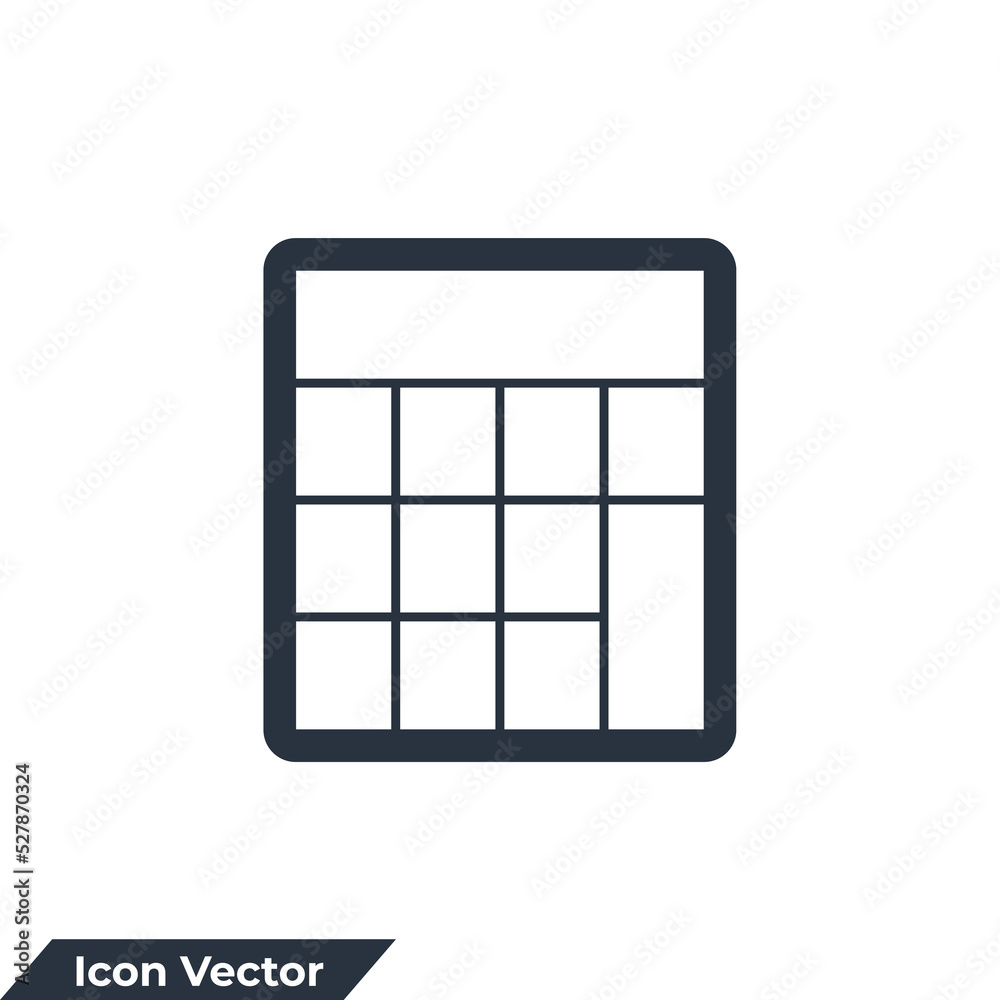 calculator icon logo vector illustration. calculator symbol template for graphic and web design collection calculator icon logo vector illustration. calculator symbol template for graphic and web design collection