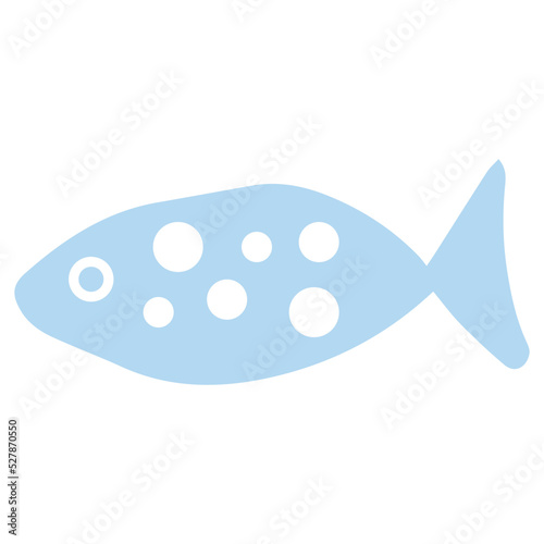 pastel doodle fish 
