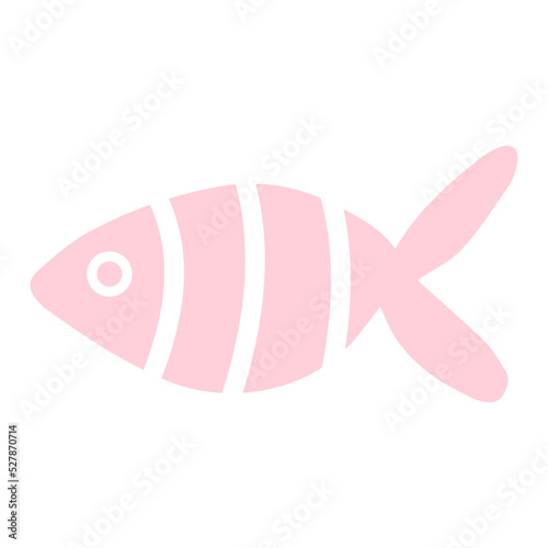 pastel doodle fish 