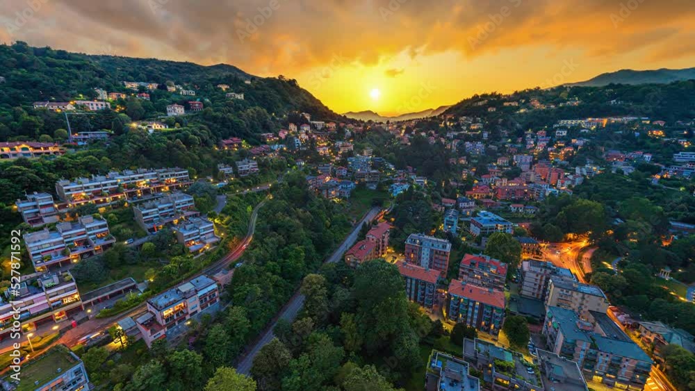 lake como and como city in italy