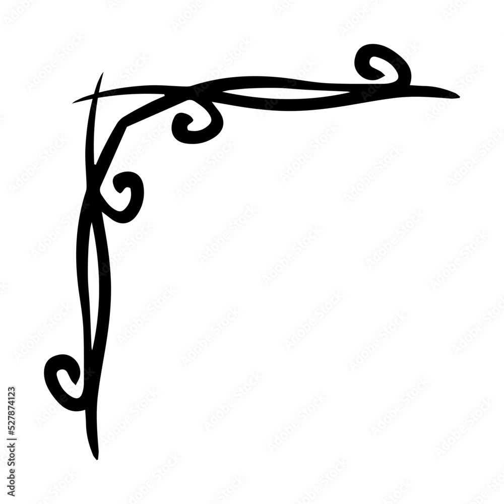 swirl art corner edge
swirl art corner edge