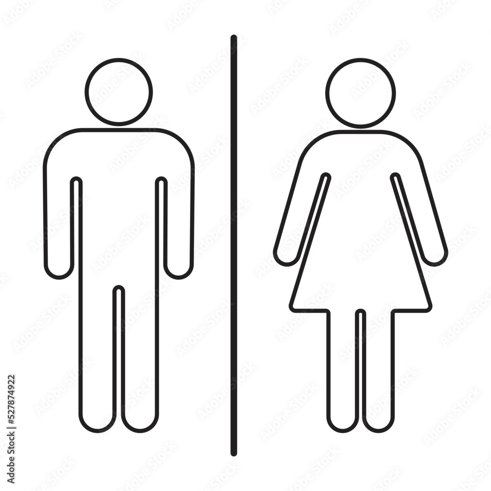 Male and female icon Male and female icon