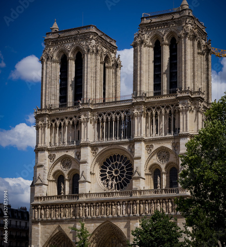 Notre Dame Cathedral - Paris  after the fire..