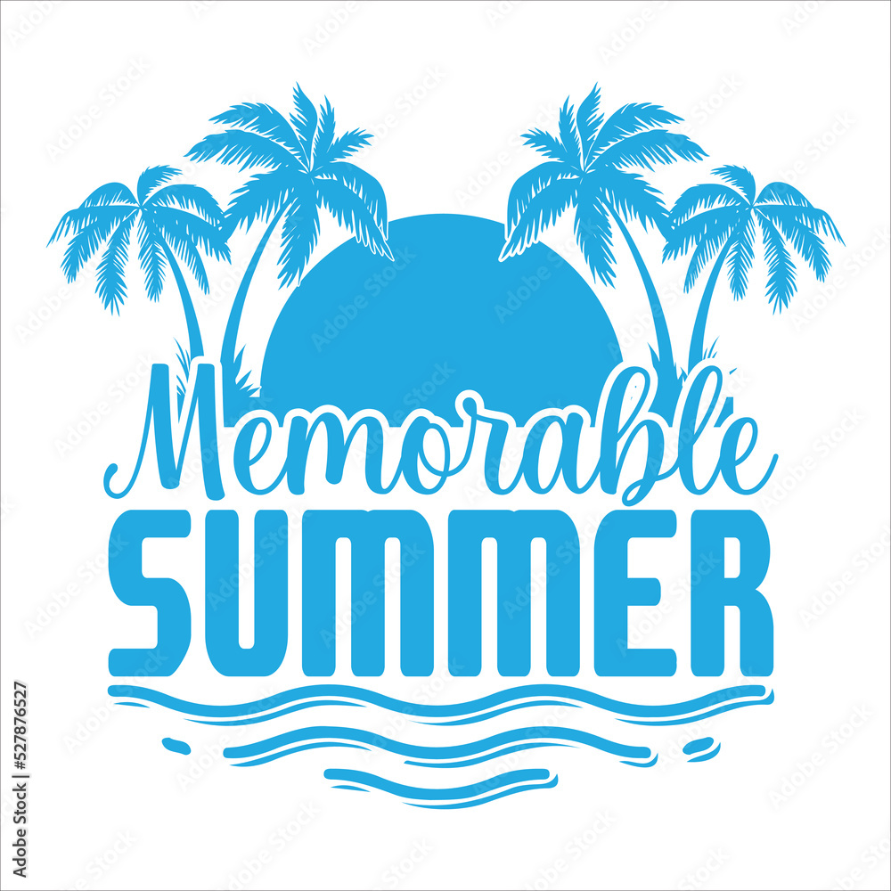 summer background, memorable summer, palm tree summer design
