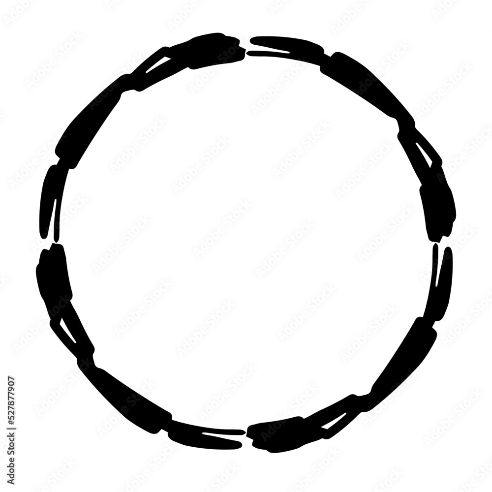 scribble doodle round frame
scribble doodle round frame