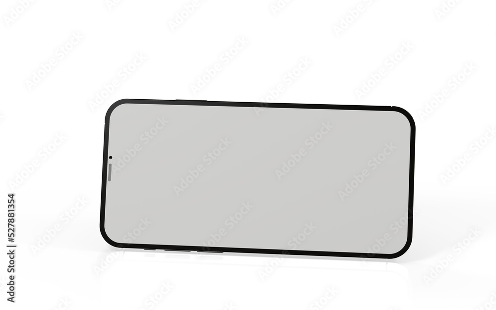 Smartphone. Mobile phone Template. Telephone 3d Smartphone. Mobile phone Template. Telephone 3d