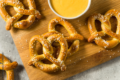 Фотография Homemade German Soft Pretzel Twists