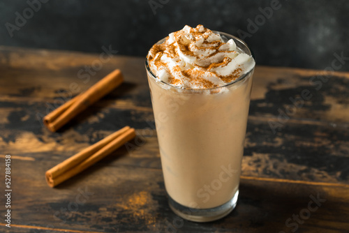 Homemade Iced Pumpkin Spiced Latte