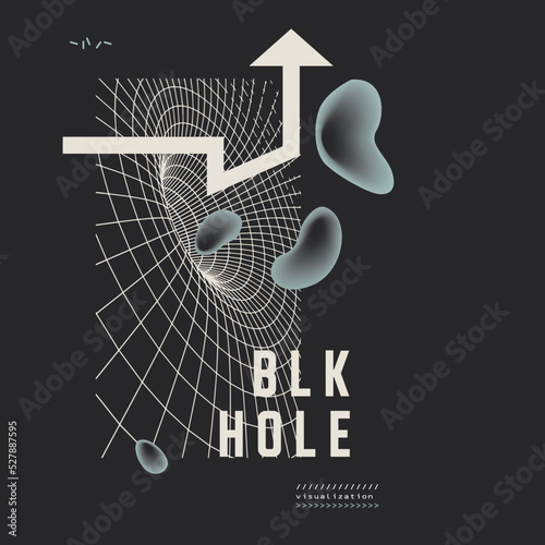blk hole arrow line hose