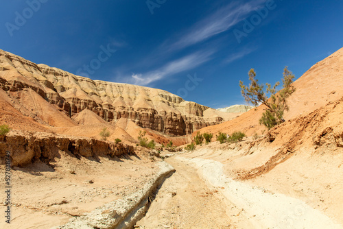 Altyn Emel National Park, Aktau mountains. The floor of the ancient ocean.