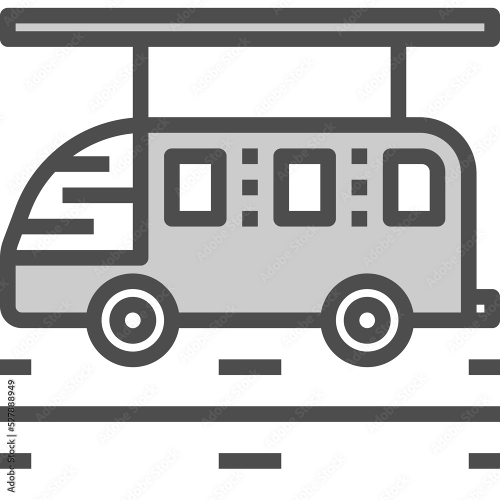 City bus icon City bus icon