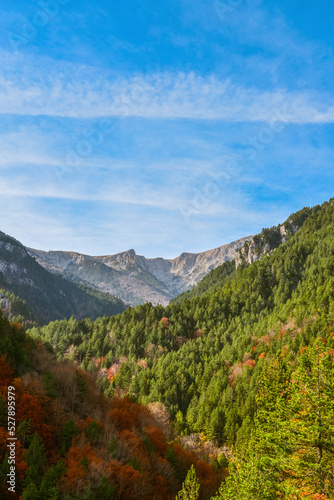 Autumn landscape in Greece  mountains © tashka2000