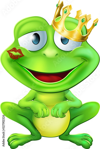 Kissed frog prince