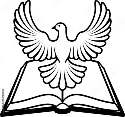 Bible Holy Spirit Concept