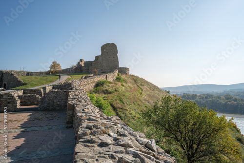 Garay Palace ruins at Devin Castle - Bratislava, Slovakia photo