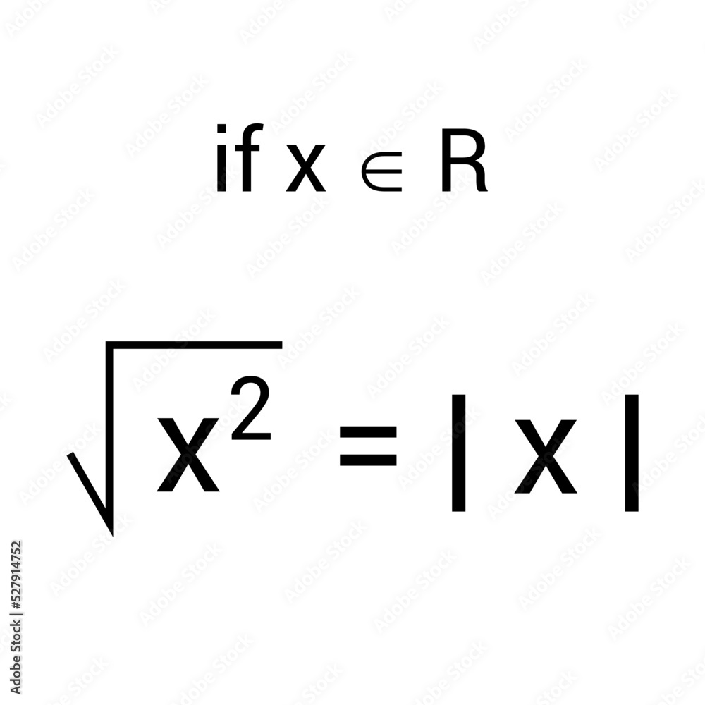 Square root and absolute value formula Square root and absolute value formula