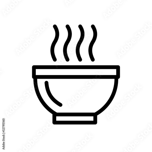 hot soup bowl icon