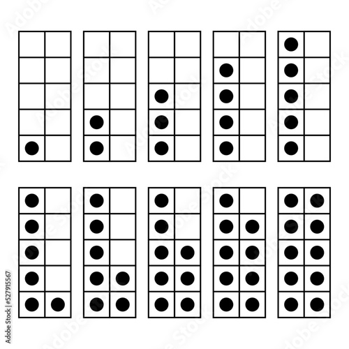 ten frame worksheet in mathematics