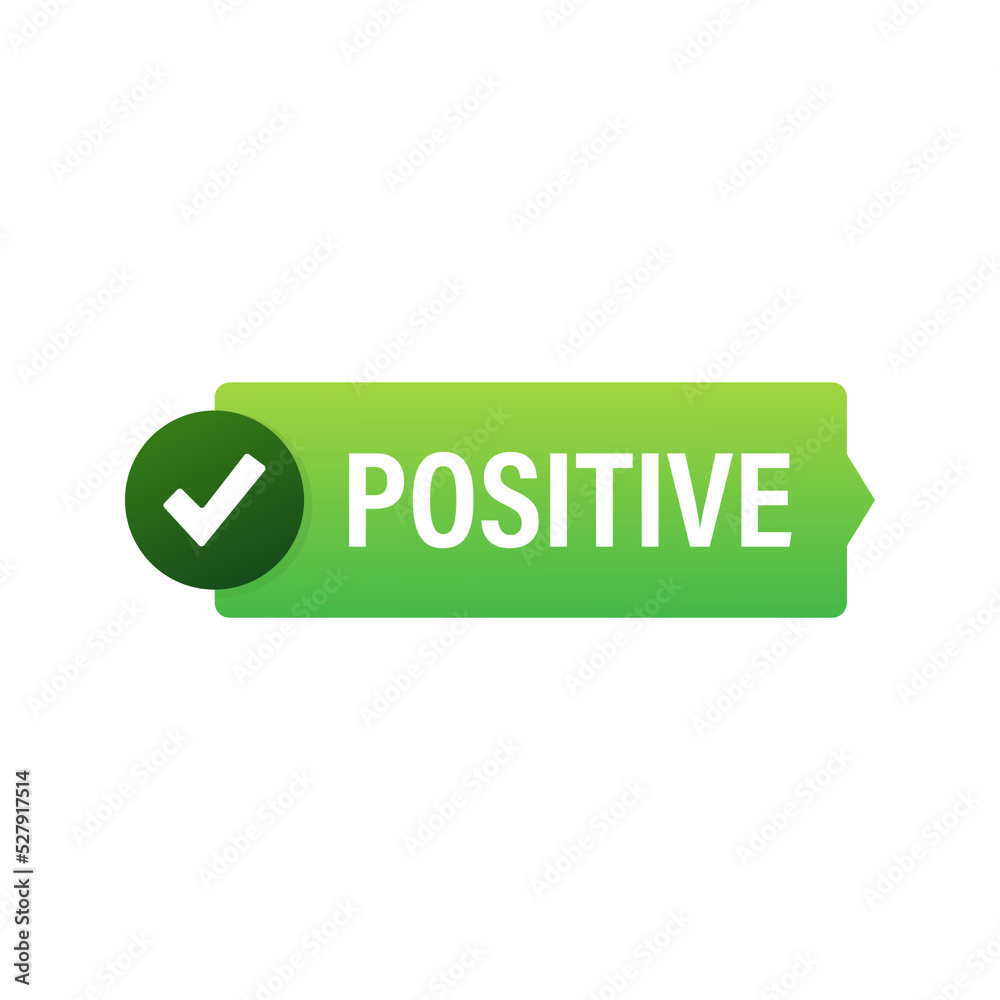 Positive and negative stamp for concept design. Covid pcr test vector line icon Illustration for medical design. . Checkmark right vector icon. Positive and negative stamp for concept design. Covid pcr test vector line icon Illustration for medical design. . Checkmark right vector icon.