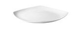 white plate isolated