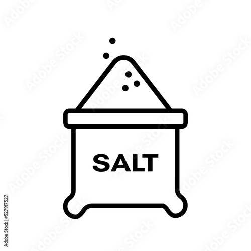 salt vector icon