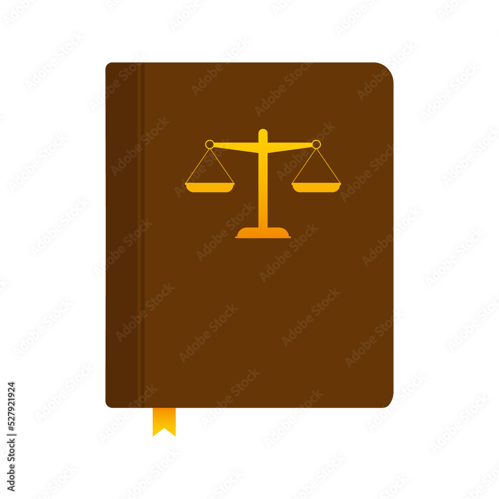 Justice scales and wood judge gavel. Wooden hammer with law code books. Vector stock illustration. Justice scales and wood judge gavel. Wooden hammer with law code books. Vector stock illustration.